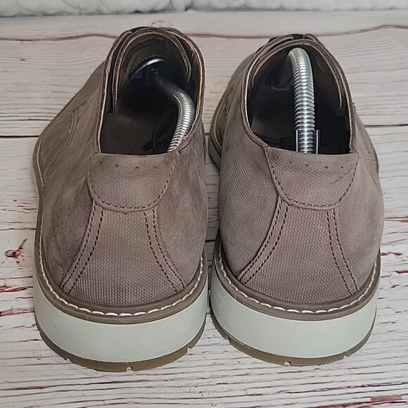 CLARK'S Leather Brown Men's Shoes Size 12 - Picture 4 of 8